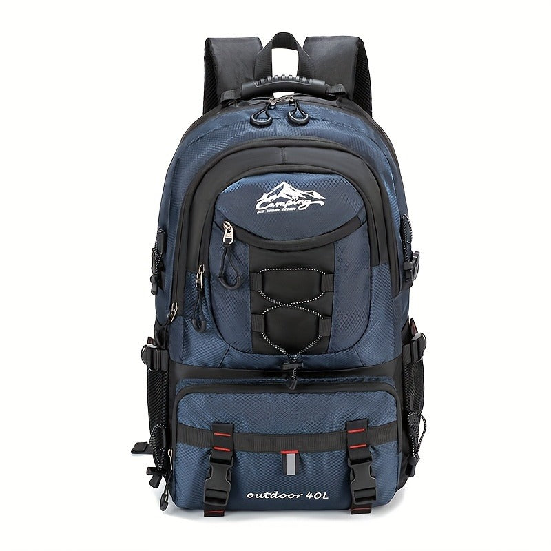 40 L Outdoor Backpack with Pictured 50 x 31 x 25 cm Size, Multi-Pocket Layout and Four Colors