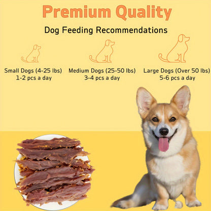 Dog Treats Chicken and Duck Jerky Dual Packs with Six 200g Plus 200g Flavor Combinations for Dog Reward Use