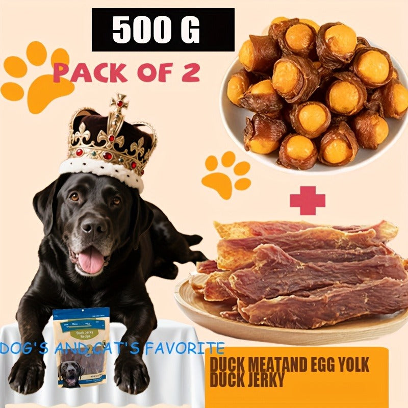 Dog Treats Mixed Chicken, Duck and Sweet Potato Chew Assortment with Four Retained Combination Options