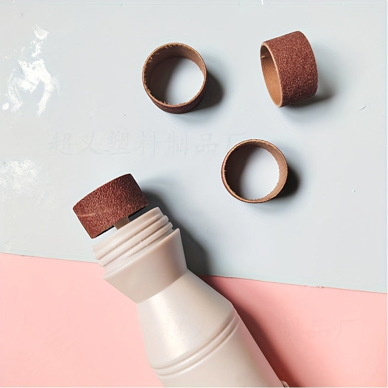 Pet Nail Grinder, Battery-Operated Tool with Three Replacement Grinding Bands for Dogs and Cats