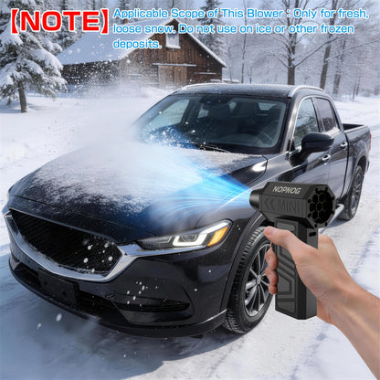 Mini Pistol-Grip Electric Air Duster with Six Nozzles and Optional Dust-Collection Bin Set