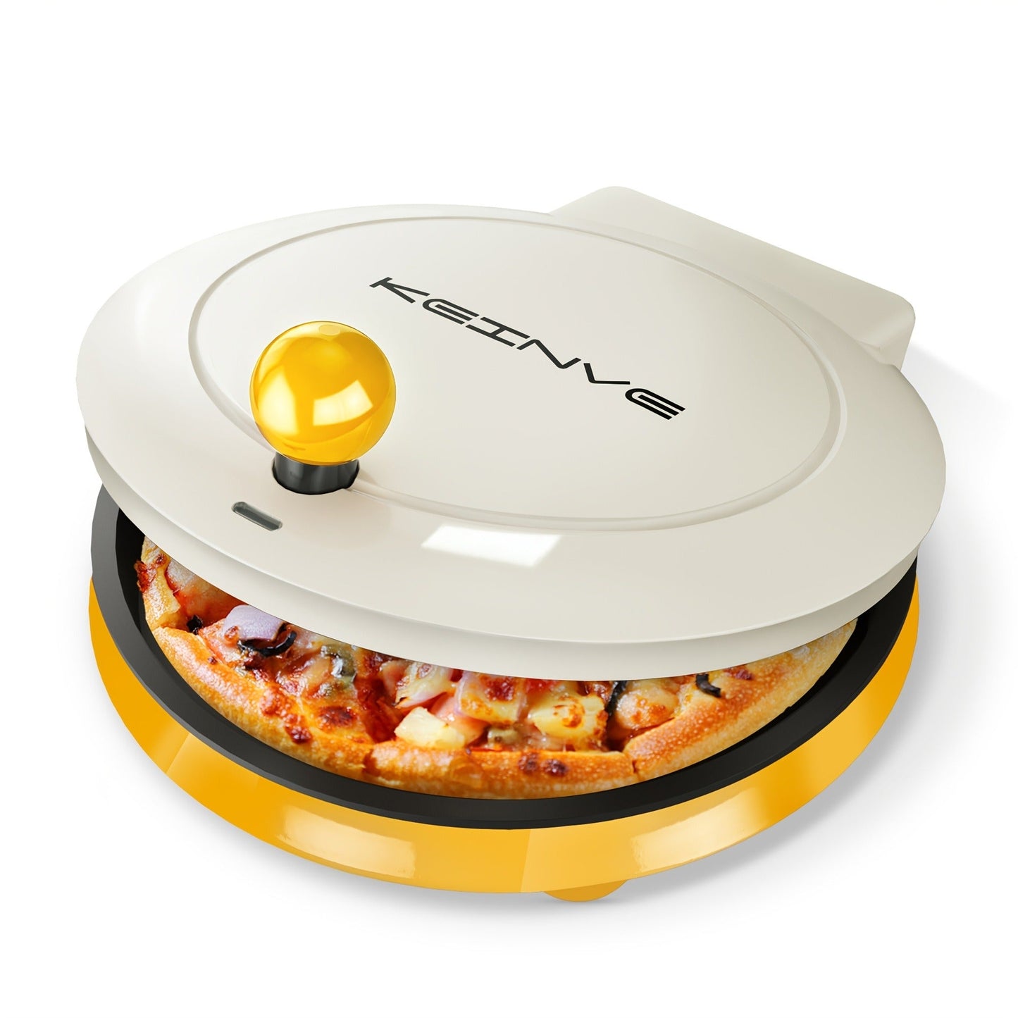 Electric Smokeless Indoor Grill 1500W, 2-in-1 Indoor Grill & Pizza Maker with 30-Min Timer, Auto Shut-Off, 180° Open Flat – BBQ Steak Veggies Quesadilla