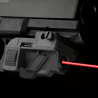 Laser Sight for Picatinny Rail Pistols – Green Red Blue Laser, CNC Aluminum, Low Profile, USB Rechargeable, 5-Hour Runtime, Fits Compact & Full-Size Handguns