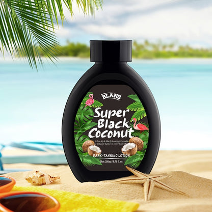 Sunless Tanning Cream with Coconut Natural Glow Bronzing Lotion Alcohol-Free BPA-Free for All Skin Types Medium Skin Tone Daily Self Tanner Body Skin Care Unisex 200ml 6.76oz