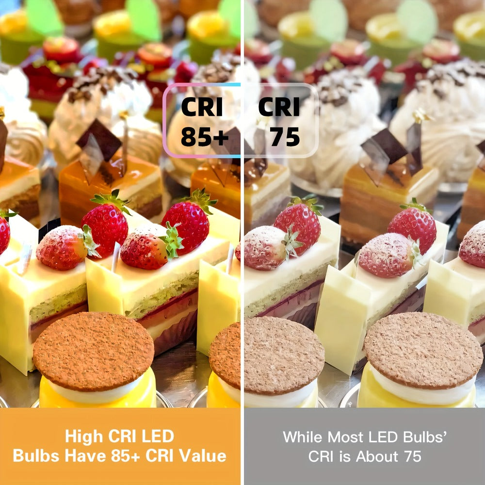 Three-Way A19 LED Bulbs with E26 Base, 1500 Lumens and 2700 K or 5000 K Light, Four-Pack for Floor and Table Lamps
