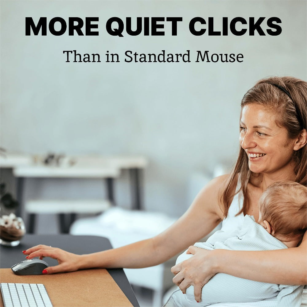 Carbon-Fiber Pattern Wireless Mouse with 2.4 GHz USB Receiver, Six Buttons and Three DPI Levels