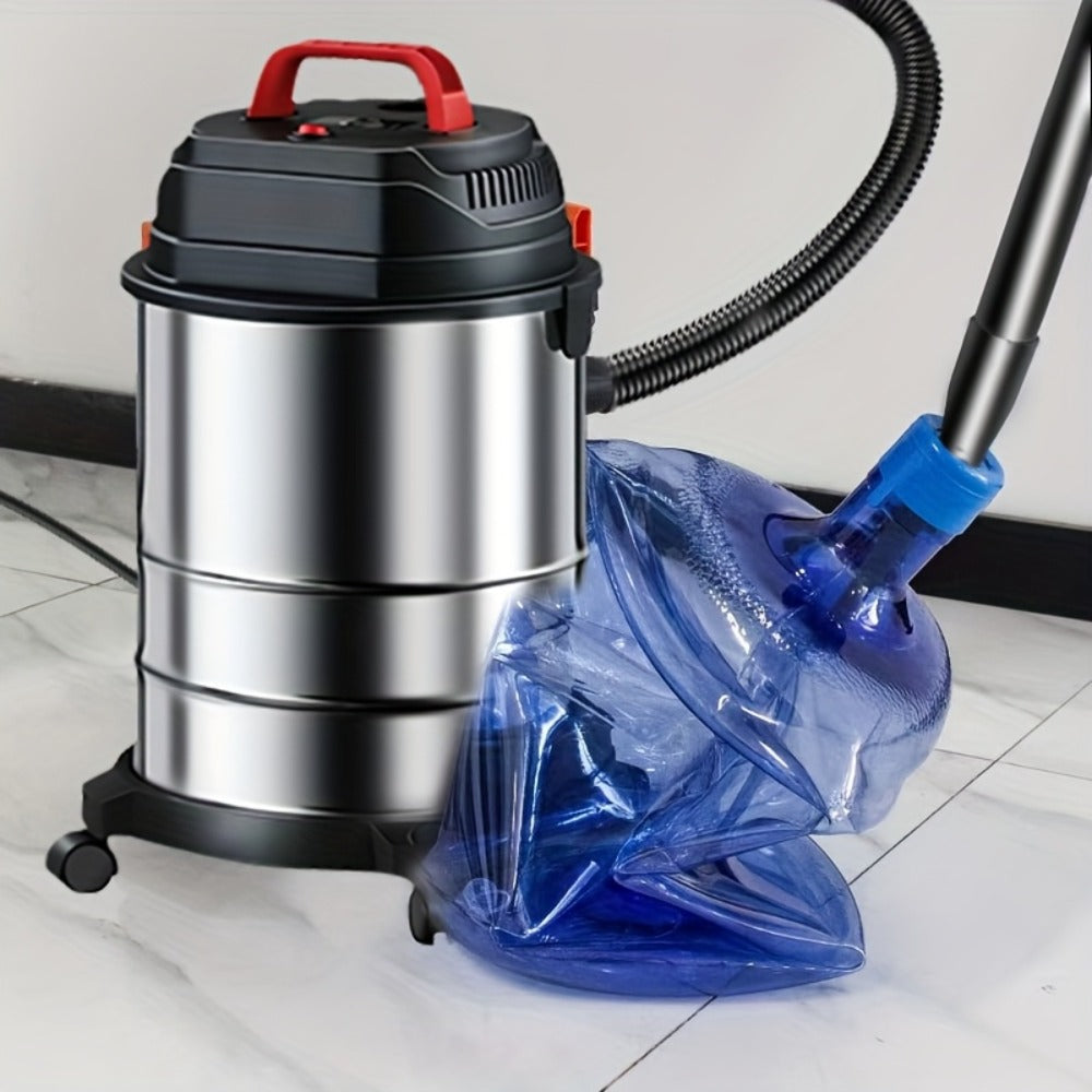 Wet Dry Vacuum Cleaner High-Power Bucket Type 5.28 to 6.6 Gallon Super Suction for Car and Home Dual-Use Cartridge Filter 40dB Quiet Motor Large Capacity Upgraded Deluxe Edition with Accessories