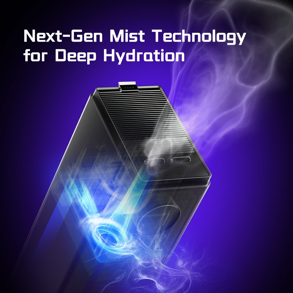 Humidifier 13L Top-Fill Cool Mist Tower with Smart Humidity Control, Sleep Mode and 30dB Listed Noise