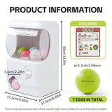 Gashapon machine + 7 empty eggs