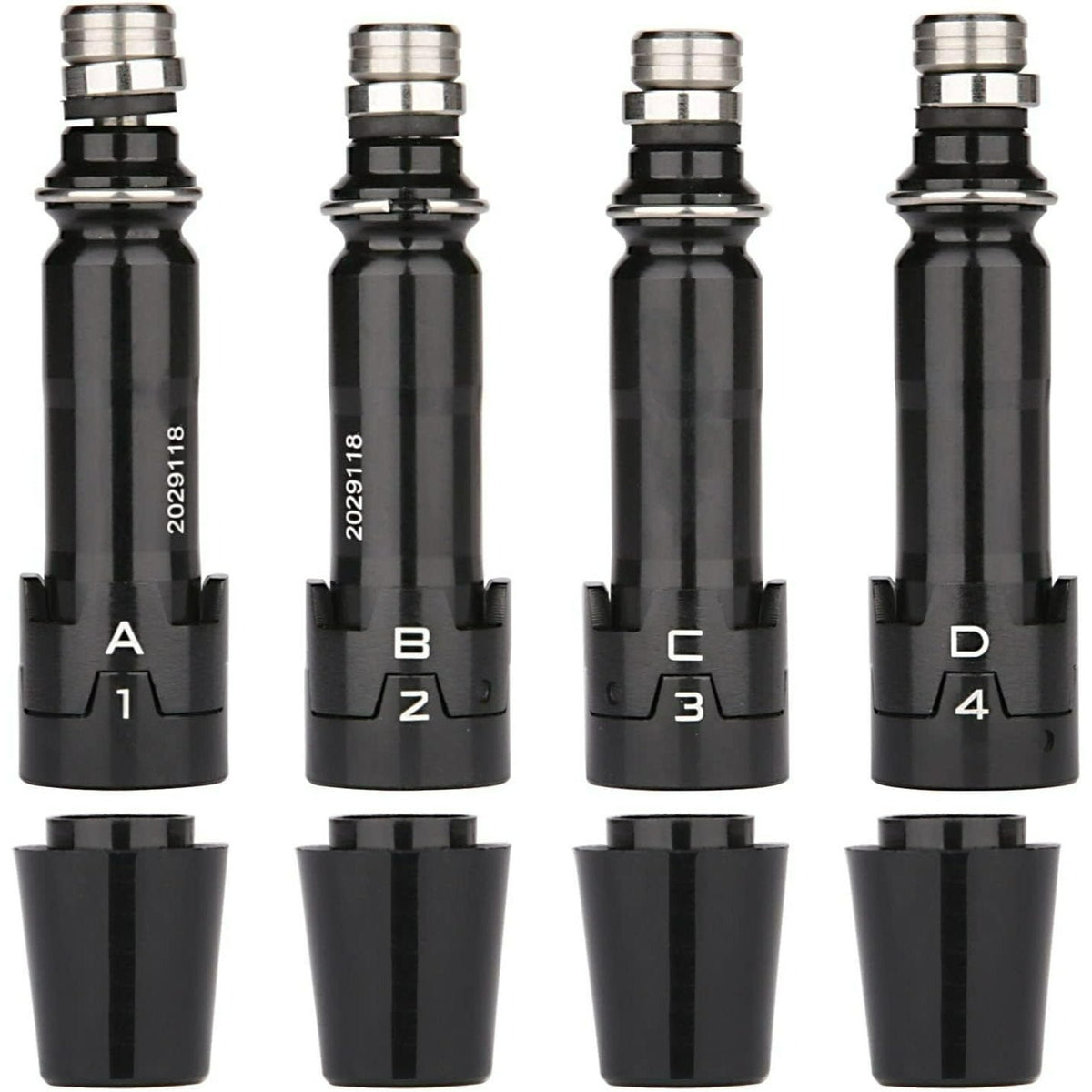 0.335-Inch Golf Driver Shaft Adapter Sleeve Two-Pack for Listed Titleist GT, TSR, TSi and TS Models