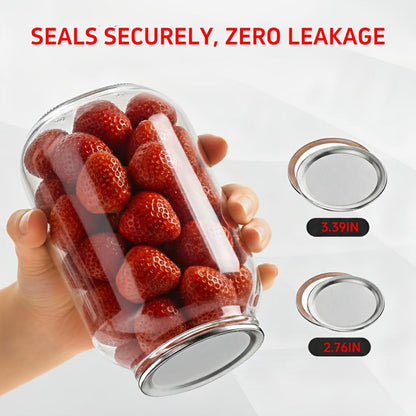 Electric Jar Vacuum Sealer with One-Button Operation and White, Black or Basic Black Model Options