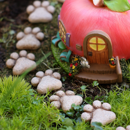 Stepping Stones | Cat Paw Resin Garden Lawn Pathway Bonsai Cat Lover