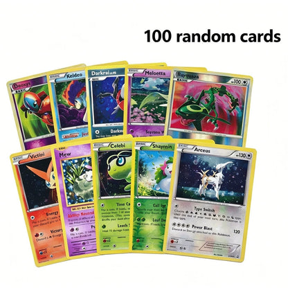 Trading Card Game 100- or 200-Card Character Assortment with Two Source Quantity Options and Mixed Artwork
