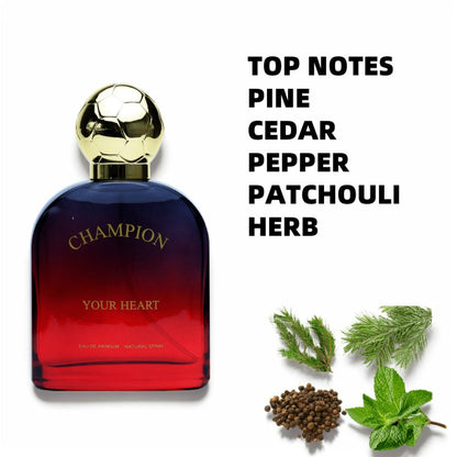 Men's Cologne Eau de Toilette Spray - Pine Pepper Cedar & Herb Long Lasting Woody Aromatic Fragrance for Men, Masculine Scent for Daily Wear Dates & Office, 3.4 oz