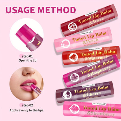 Tinted Lip Balm Set 30 Pieces Moisturizing Lip Gloss Gift Collection Hydrating Sheer Color Luminous Shiny Finish Bulk Lip Care Set for Women Daily Wear Birthday Holiday Bridal Gifting