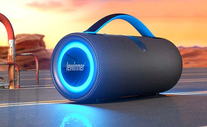 Portable Bluetooth Speaker 60W Outdoor Model with Subwoofer, Dual Speakers, 7 RGB Modes and Type-C