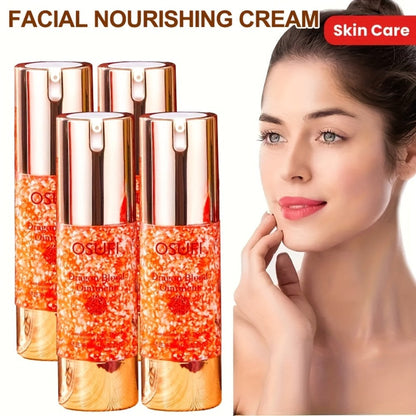 Dragon Blood Placenta Face Cream 24-Hour Deep Hydrating & Firming Moisturizer — Vitamin C & Glycerin, Alcohol-Free, Evens Skin Tone & Brightens Complexion, 2pcs or 4pcs Pack