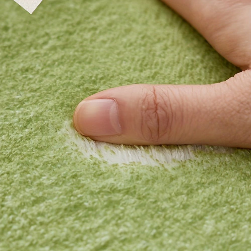 Area Rug, 10mm Polyester Imitation Cashmere Floral Floor Mat with Four Styles and Machine-Wash Care