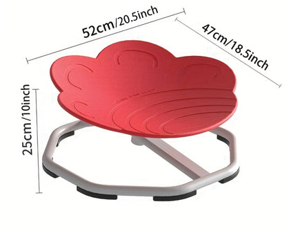 Sensory Spinning Chair for Kids with Autism & ADHD, Ages 3-18, 220LBS Capacity Swivel Sit and Spin Chair to Improve Focus & Body Balance, Calming Sensory Toy for Teens, Indoor Outdoor No Assembly
