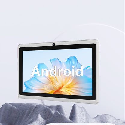 GPS FM Radio Android Tablet 7 & 10.1 Inch 6GB RAM 512GB Expandable Storage WiFi Dual Camera Quad-Core Android 11 Tablet PC with Leather Case Stereo Speakers Type-C Charging Pink Blue Black