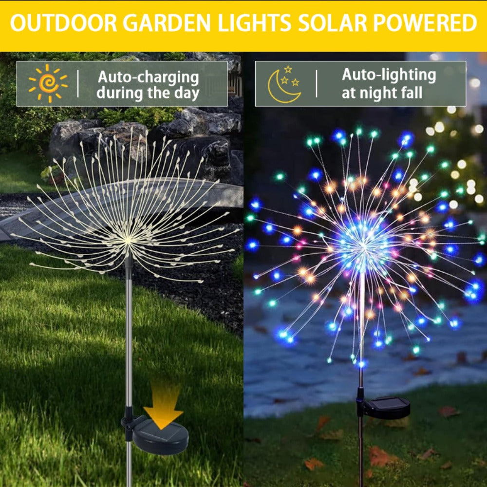 Solar LED String Lights Outdoor Waterproof – 120/240 LED Fairy Lights for Garden Patio Tree Wedding Christmas Holiday Festival Decoration – White Warm White Multicolor
