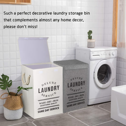 Laundry Hamper Collection in Black or Gray Lidded Styles and One- or Three-Pack Foldable Basket Options