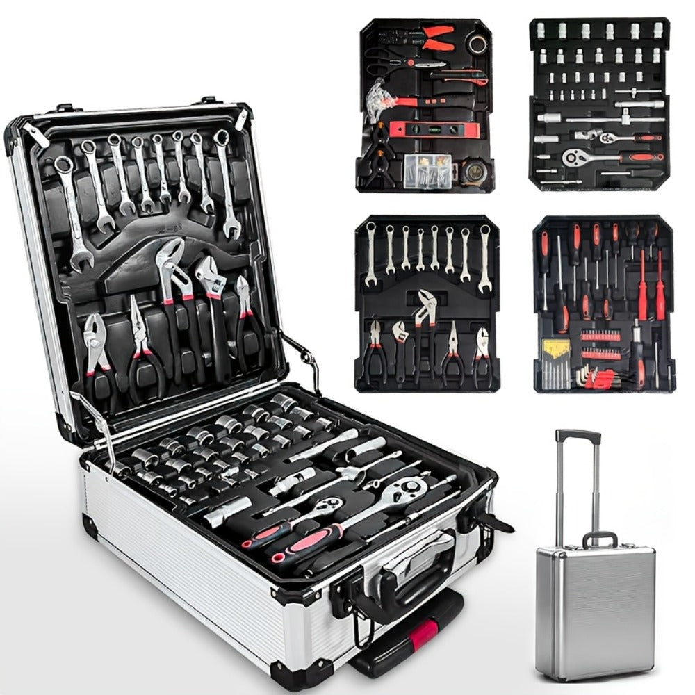 Multi-Configuration Home Repair Tool Kit with Storage Case in 46-, 53- or 1000-Piece Checkout Options