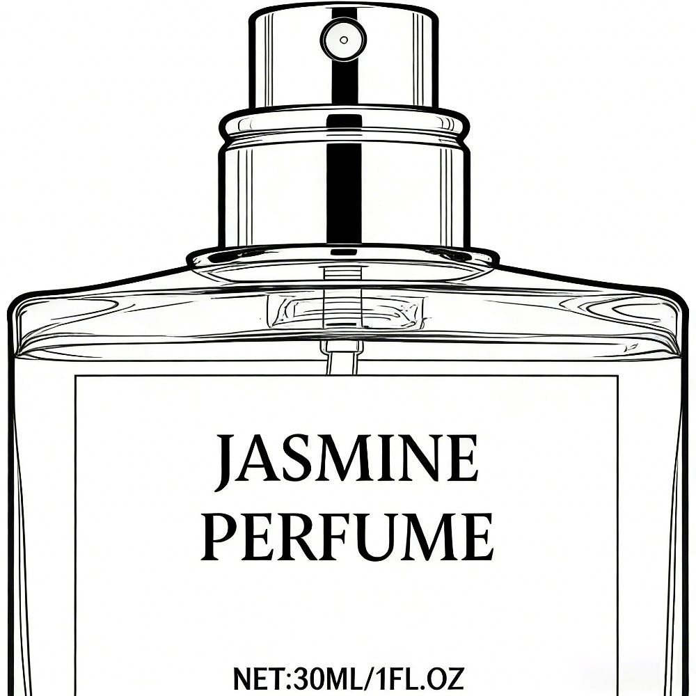 Women's Floral Perfume Spray — Jasmine & Sweet Orange Blossom | Fresh Mint Top Notes, Lavender Base | Long-Lasting 12-Hour Romantic Fragrance | Gift for Her