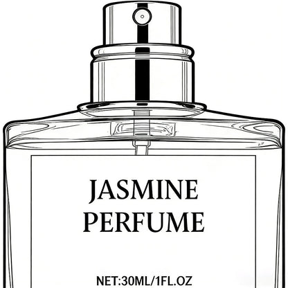 Women's Floral Perfume Spray — Jasmine & Sweet Orange Blossom | Fresh Mint Top Notes, Lavender Base | Long-Lasting 12-Hour Romantic Fragrance | Gift for Her