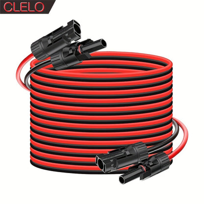 Solar Panel Extension Cable 14AWG – Tinned Copper MC4 Connector Wire for RV, Camper & Off-Grid Solar Systems | 30FT or 40FT