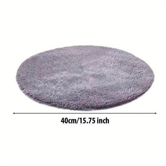 Pet Heating Pad Electric Heated Mat for Dogs & Cats – 15.75" Round Constant Temperature Warm Bed, Chew-Resistant USB Cable, Safe Cozy Heating Blanket for Puppies Kittens Indoor Use