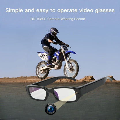 1080P HD Camera Glasses with Motion Detection – Video Recorder Camcorder Eyeglasses for Sports, Driving, Fishing & Outdoor Activities | Eye Protection Frame, USB Charging, Lightweight Durable Design