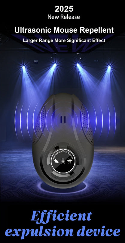 Ultrasonic Pest Repeller for Home Indoor – Plug-In Electronic Mosquito Cockroach Mouse Ant Spider Repellent Device for House Office Warehouse