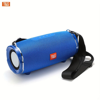 TG187 IPX4 Waterproof Outdoor Bluetooth Speaker | Dual Speakers, 4800mAh Rechargeable Battery, TWS Stereo Pairing, High Volume Portable Wireless Boombox for Party, Picnic, Camping & Stage