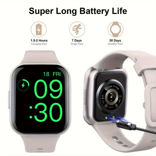 Smartwatch – 1.69" HD Screen, 25 Sports Modes, IP68, Source-Listed Color Options & Everyday Wear Design