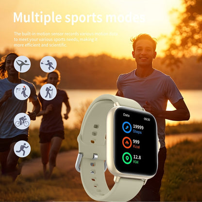 Smartwatch – Large Screen with Wireless Calling & Message Alerts, Full Touch HD Display, Heart Rate Blood Oxygen Sleep Stress Monitor…