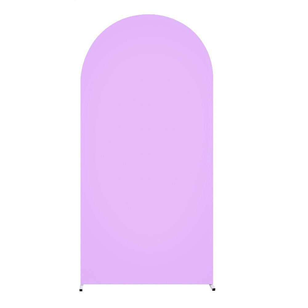 6FT Stretch Fabric Arch Cover with Bottom Zipper, 72 x 31.5-Inch Size and Eight Color Options