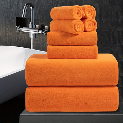 Extra Large Bath Towel Set 8 Piece 750GSM 35x70 Inch - Ultra Soft Luxury Thick Lightweight Highly Absorbent Fast Dry Oversized Bath Sheet | 15 Colors | Bathroom Gym Daily Use Adult