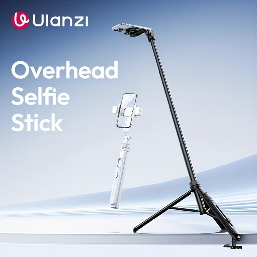 TT88 57-Inch Overhead Phone Tripod and Selfie Stick with Magnetic Clip, Dual Cold Shoes and Two Colors