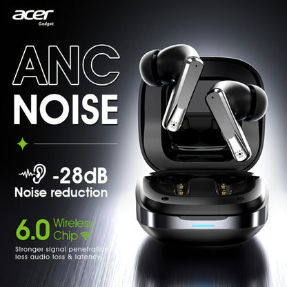 Acer Mini In-Ear Wireless Earbuds Bass Stereo Touch Control, Noise Cancelling Microphone Bluetooth 5.4, Portable Lightweight Long Battery Life, Compatible with Phone Laptop Tablet Mobile, for Exercise