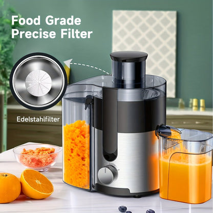 Two-Option Centrifugal Juicer Listing with Distinct Ordinary Paragraph and Juicer Body Mappings