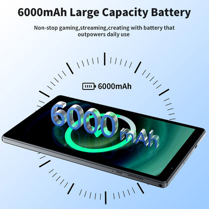 Android Tablet 10.1-Inch 2-in-1 with Android 15, 8GB Total RAM, 32GB Internal Storage and Keyboard Sets