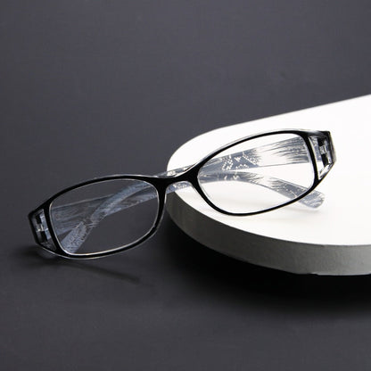 Reading Glasses – Sixteen-Pair Square-Frame Reader Set with Four Each in Purple, Blue, Brown and Black
