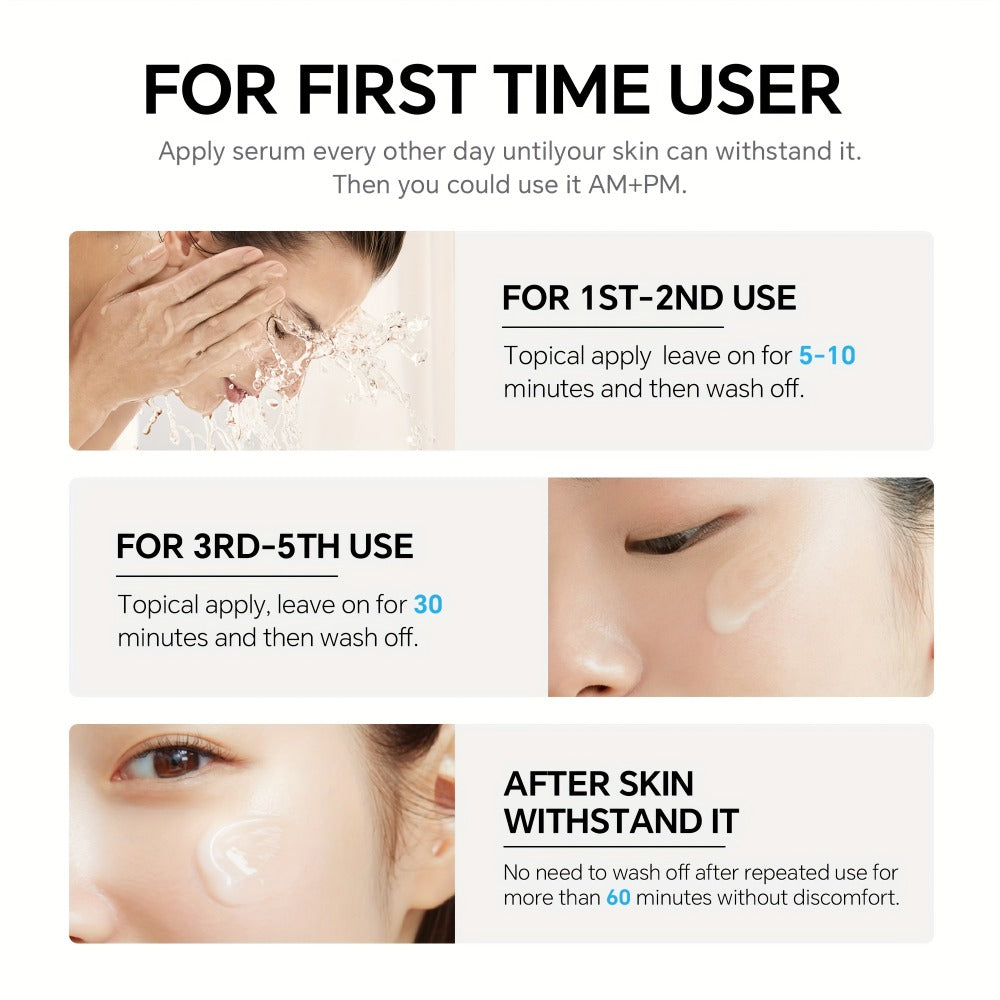 Calendula Azelaic Acid Serum 10% Multi-Pack (3 / 5 / 6 Pack) — Dark Spot Corrector Hyperpigmentation Brightening Albizia Extract Even Skin Tone Radiance Booster Sensitive Skin Women