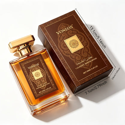 Cologne Spray for Men DUBAI SUDAN 3.4 oz with Gold Bottle and 1, 2 or 3 Piece Set Options for Gifting
