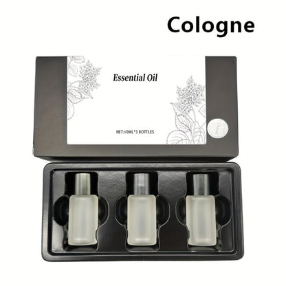 Waterless Car Air Freshener Diffuser Vent Clip USB Charging – 3 Intensity Levels, Lasts 45 Days, 3 or 6 Perfume Bottles, Portable Scent Diffuser for Car Home Office, Blue Red Grey Cologne Luxury CC