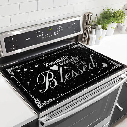 Glass Cooktop Protector Cover Heat Resistant Scratch Proof Appliance Mat for Stove Oven Dishwasher Washing Machine Dryer Top Expands Counter Space