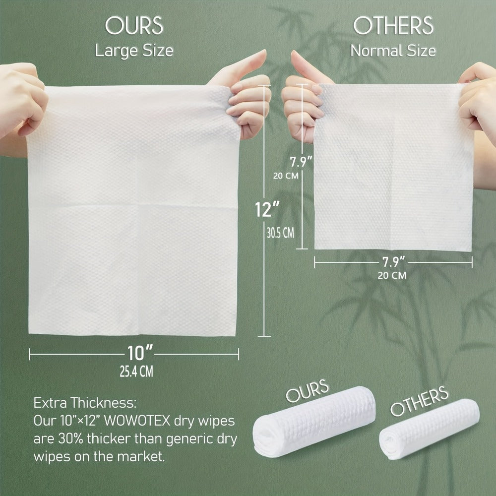 White Boxed Facial Cleansing Towels with 60 Sheets per Box in One- or Two-Box Checkout Options