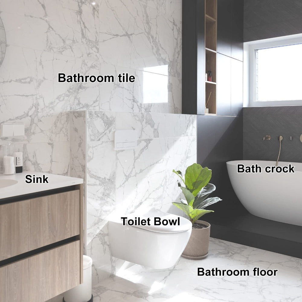 Thirty-Six-Piece Grey Pumice Cleaning Stone Set with Rectangular Blocks for Toilet and Tile Spot Cleaning