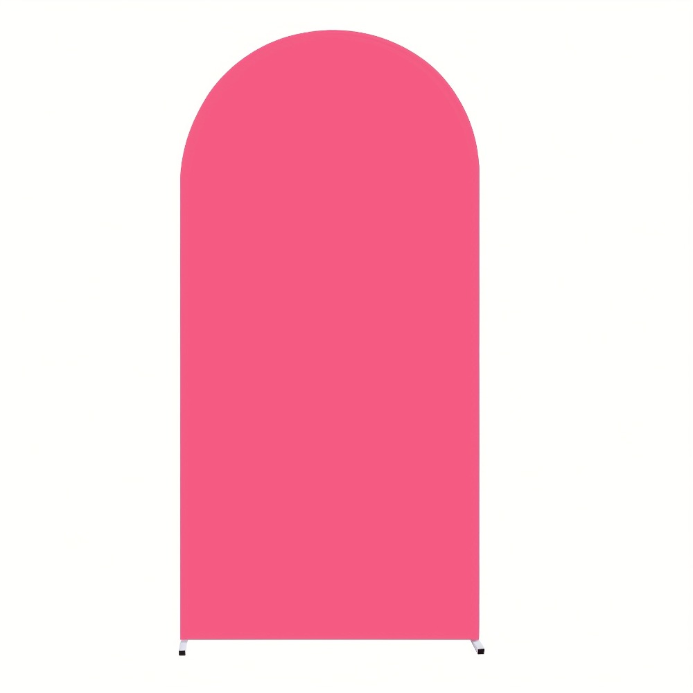 6FT Stretch Fabric Arch Cover with Bottom Zipper, 72 x 31.5-Inch Size and Eight Color Options